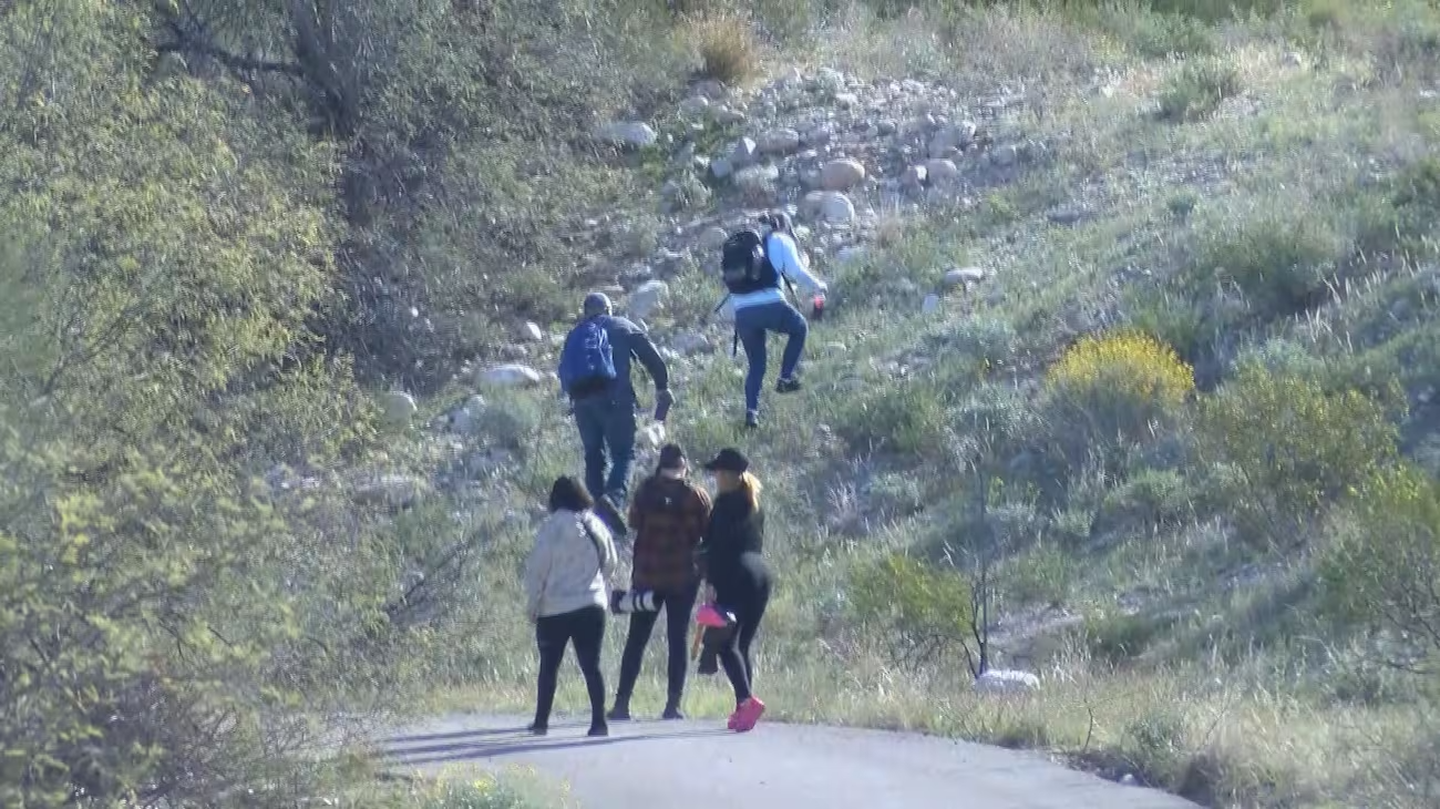 Volunteers search Pima area washes.