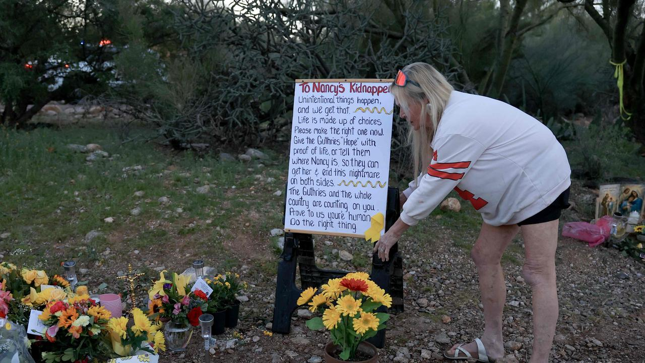 Message to the kidnapper appears at Nancy's home.