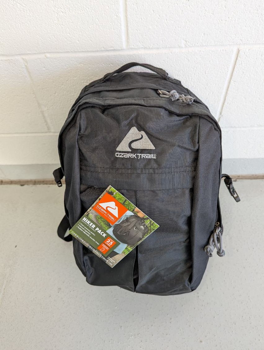 Ozark Trail Hiker Pack backpack from surveillance footage