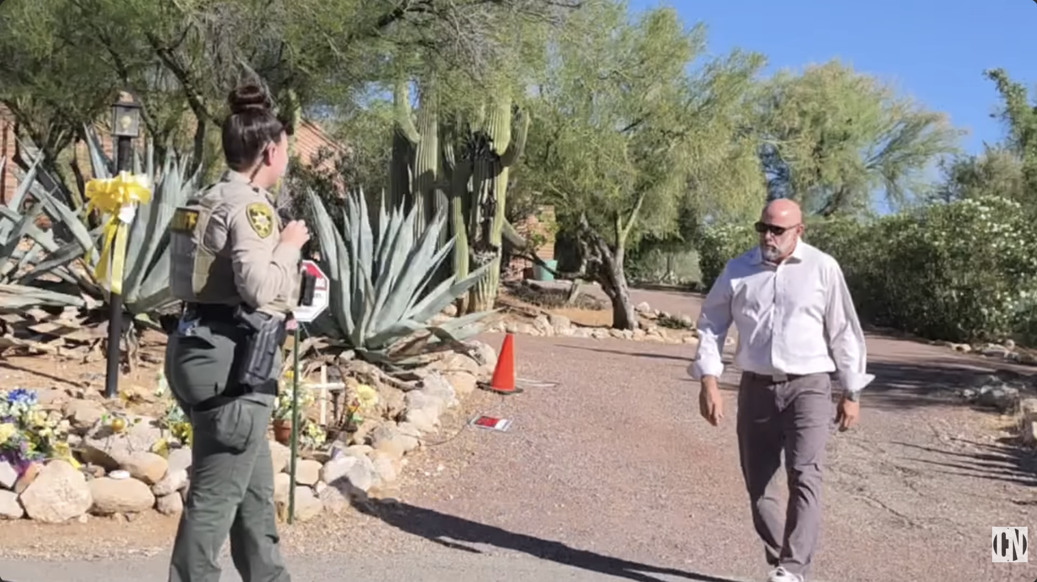 Property manager speaks to deputies on May 26