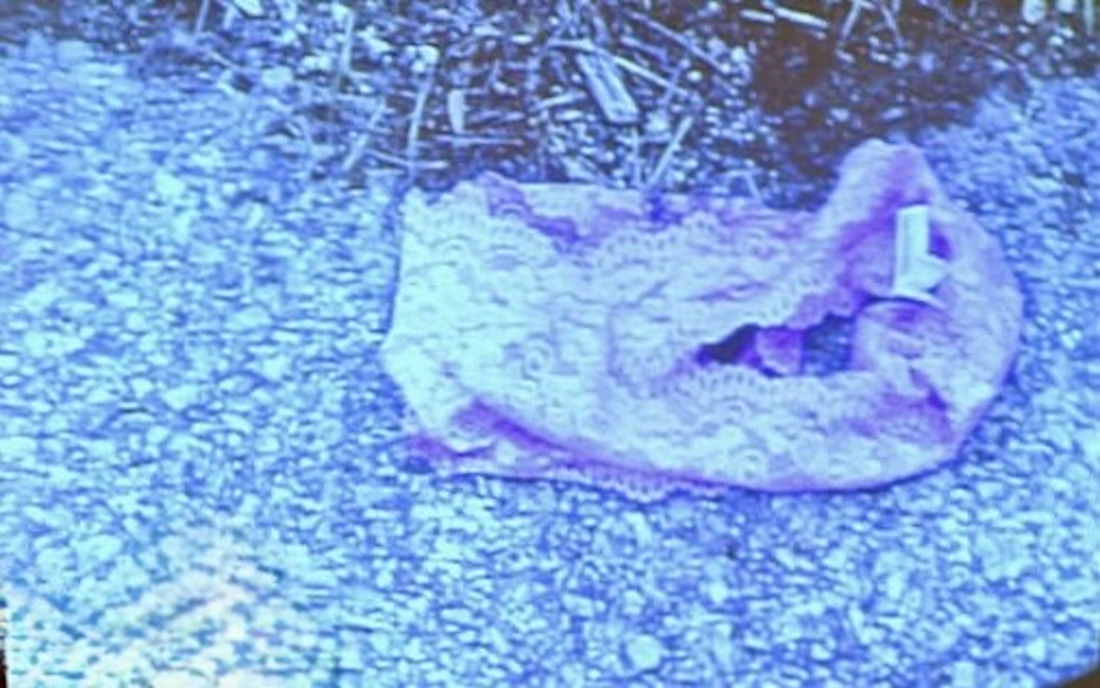 Underwear found in Rd